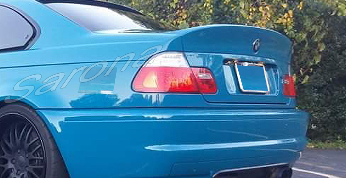 Custom BMW 3 Series  Coupe Trunk Wing (1999 - 2005) - $1080.00 (Part #BM-122-TW)